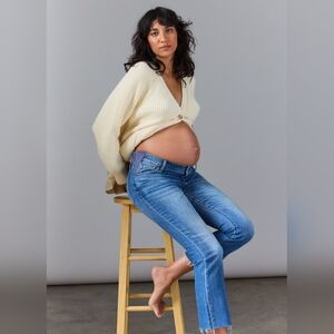 Hatch the Maternity Crop Jean, 27